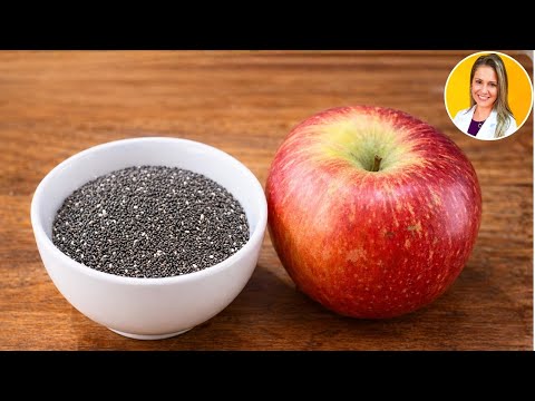 SUBSTITUA O PÃO, Misture MAÇÃ e CHIA! Delícia Sem Trigo, Leite e Ovo (+ Fibras e Anti-inflamatória)