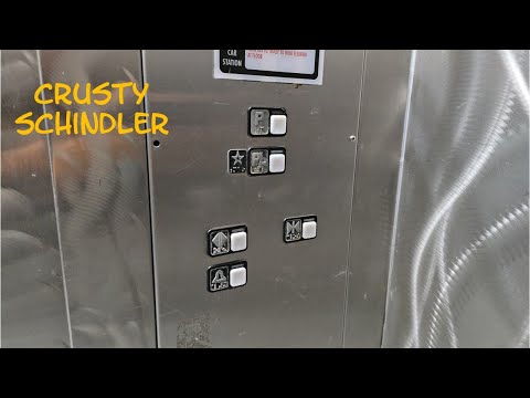 Crusty Schindler MT Hydraulic Elevator - Universal CityWalk - Orlando FL