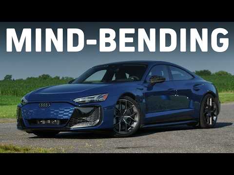 2025 Audi RS e-tron GT performance | MotorWeek Road Test