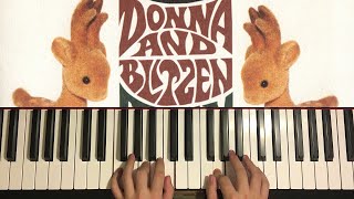Badly Drawn Boy - Donna And Blitzen (Piano Tutorial Lesson)