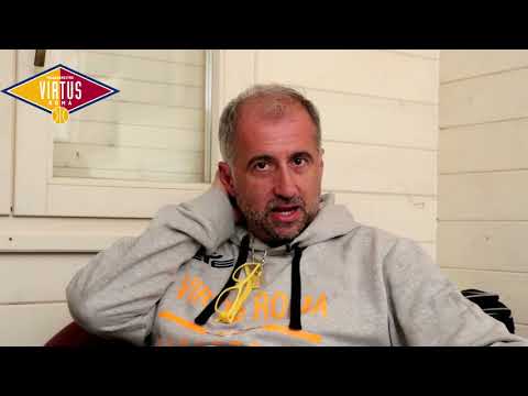 Coach Fabio Corbani prima della trasferta a Napoli