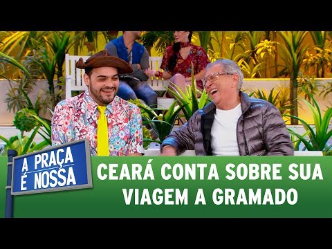 Matheus Ceará conta sobre sua viagem a Gramado | A Praça É Nossa (13/07/17)