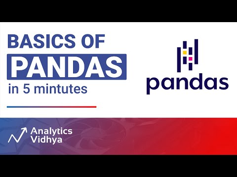Basics of Pandas in 5 mintutes | Learn Pandas