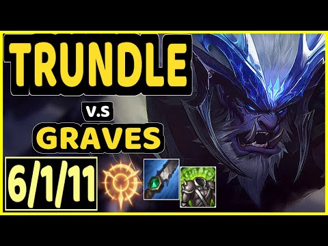 MINERVA (TRUNDLE) vs GRAVES - 6/1/11 KDA JUNGLE CHALLENGER GAMEPLAY - BR