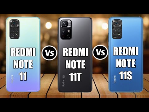 Redmi Note 11 Vs Redmi Note 11T Vs Redmi Note 11S