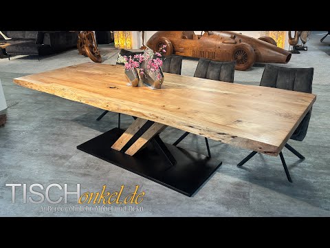 So massiv, dass du ihn nicht verrückst! Der Akazien-Esstisch CANYON ab 899€