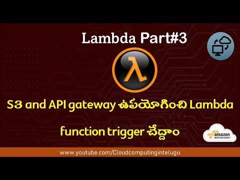 Day28 Aws Lambda Part3 Trigger Lambda Function Using S3 And Api Gateway Ccit
