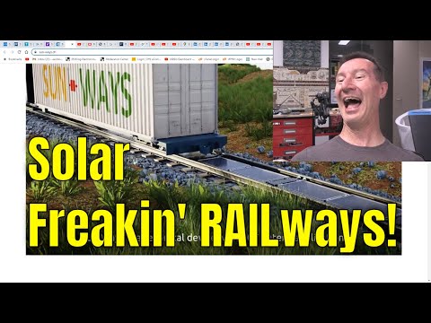 EEVblog 1534 - Solar Freakin' RAILways! Sun-Ways DEBUNKED