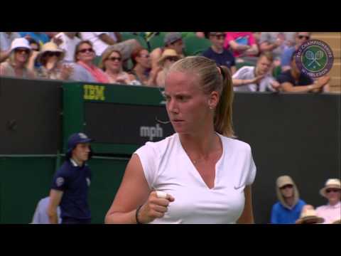 2015 Day 3 Highlights, Maria Sharapova vs Richel Hogenkamp
