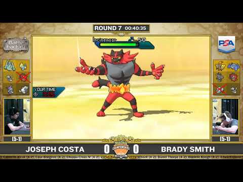Pokémon Regional Championships - VGC Round 7 (part 1) - Joseph Costagliola vs Brady Smith
