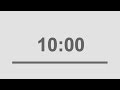 10 minutes timer youtube countdown with alarm