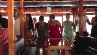 preview picture of video 'Boat dance, Akyaka, Turkey June 2013'