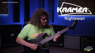 Video thumbnail for Kramer Nightswan Electric Guitar Demo By Vinnie Moore - AmericanMusical.com by American Musical Supply