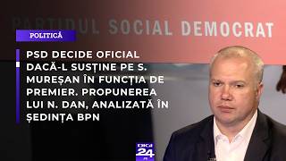 PSD decide oficial dacă-l susține pe Siegfried Mureșan în funcția de premier
