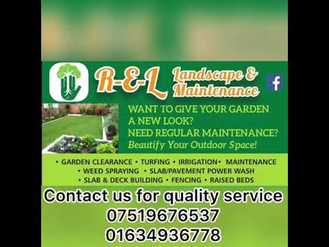 REL Landscape Maintenance Ltd video.