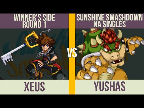 Sunshine Smashdown NA: SSF2 Winner's - Xeus (Sora) vs. YushaS (Bowser)