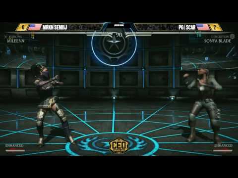 "BBR" MKX AT CEO2016 - MRKN SEMIIJ vs PG SCAR  (1080p HD)