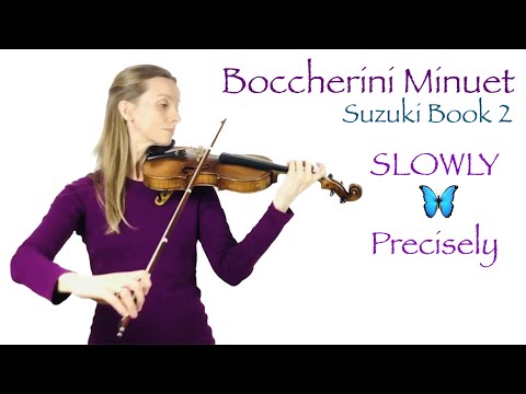 Boccherini Minuet - learning it with ease🎻🌷