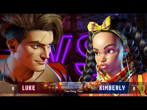 LUKE vs KIMBERLY - Street Fighter 6