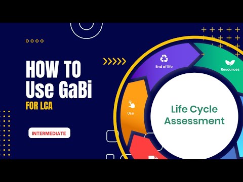 [Tutorial] LCA with GaBi Software - Intermediate Level Case Study
