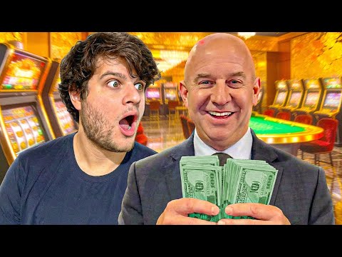 THE CASINO BOSS GAVE ME MONEY TO GAMBLE!