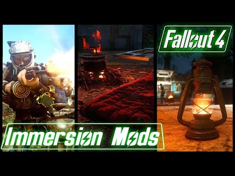 3 SIMPLE IMMERSION MODS - Fallout 4 Mods & More Episode 47