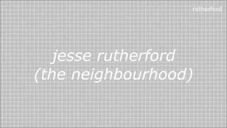 jesse rutherford // weighting [lyrics]