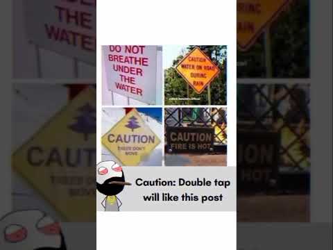 caution enter at your own risk