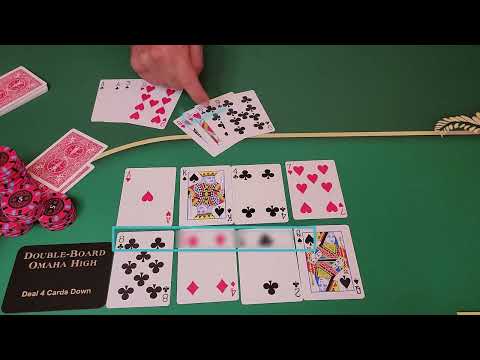 How to Play Double Board Omaha | Mix Game Poker Tutorials | PokerMixUp.com