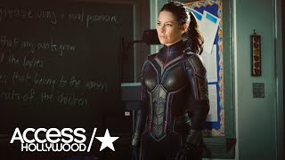 'Ant-Man And The Wasp': Evangeline Lilly Shares First Look At Her Wasp Costume | Access Hollywood