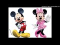 Mickey Mouse Minnie Mouse Hibiscus Hula