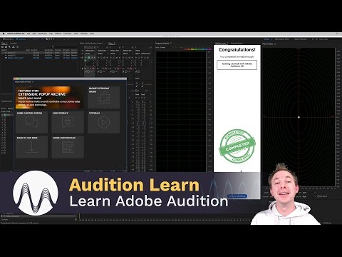 Audition Learn - Learn how to use Adobe Audition CC