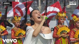 Download lagu AGNEZ MO - Indonesia Raya | Live from Opening Ceremony MotoGP Mandalika 2026 mp3