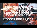 Medley: Hold Me Tight/Lazy Dynamite/Hands Of Love/Power Cut - Paul Mccartney (Chords and Lyrics)