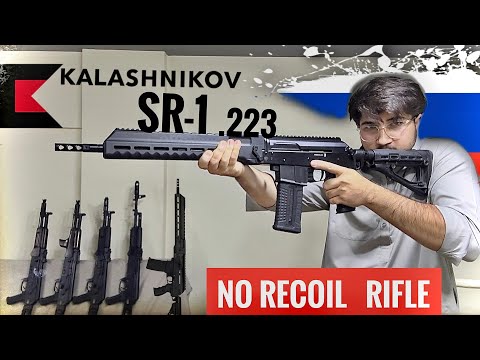 AK-107 Kalashnikov SR-1 The No-Recoil .223 russian rifle review 