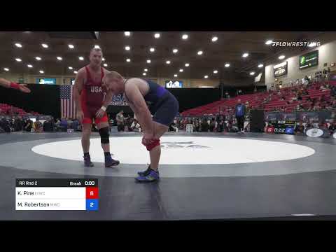 88 Lbs Rr Rnd 2 - Kevin Pine, Las Vegas Wrestling Club Vs Morgan Robertson, MWC Wrestling Academy