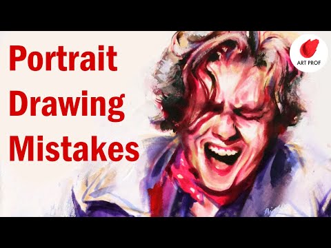 Portrait Drawing Mistakes to Avoid! For Self-Taught Artists & Beginners
