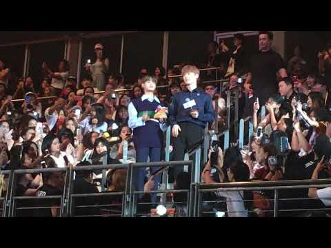 180929 Wanna One -  MC Daehwi Minhyun @ KCON THAILAND 2018