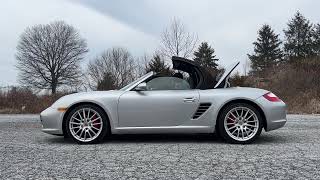 2006 Porsche Boxster S Top Operation