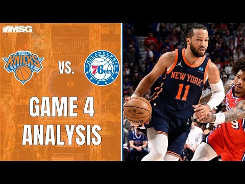 Brunson Franchise Record 47 Points In Playoff Game Propels Knicks to 3-1 Series Lead