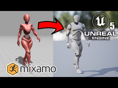 Mixamo To Unreal Engine 5 Tutorial