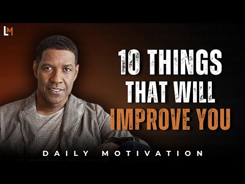 DAILY THINGS YOU NEED TO IMPROVE IN YOUR LIFE | Motivational Speech Inspired by Denzel Washington