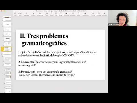 Jakub Jaworski, "Comprendre i desprendre per desaprendre les tradicions lingüístiques en l’àmbit..."