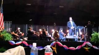 Benjamin Utecht with the Monroe Symphony Orchestra