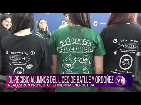 Proyecto "EFICIENCIA ENERGÉTICA" del Liceo de Batlle y Órdoñez.