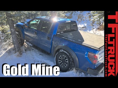 Ford F-150 Raptor vs Gold Mine Hill Snowy Off-Road Misadventure