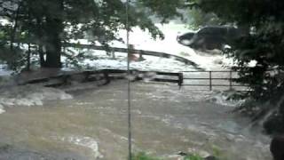 preview picture of video 'Driveway Flood 8:40am 8-18-2010'