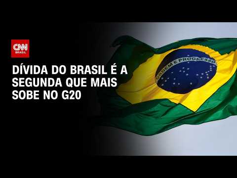 Dívida do Brasil é 2ª que mais sobe no G20, aponta levantamento | CNN PRIME TIME