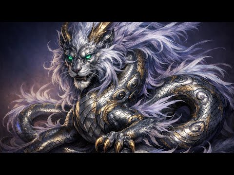 🐉 Mystic Chimera | Dark Fantasy Anime Art in 4K