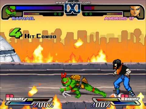 TBM Mugen Match #93 - Raphael (me) vs. Android 17 (Arcade)
